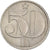 Moneda, Checoslovaquia, 50 Haleru, 1983