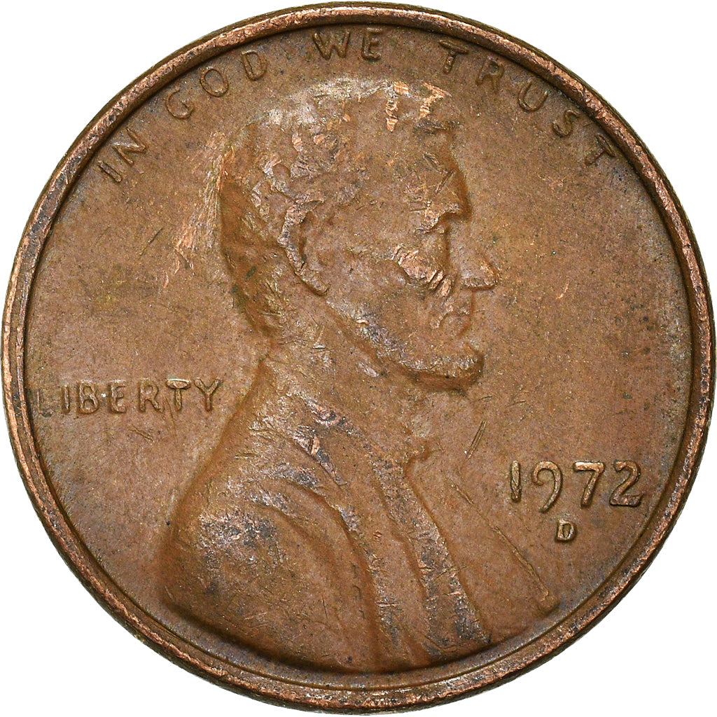 Münze, Vereinigte Staaten, Cent, 1972