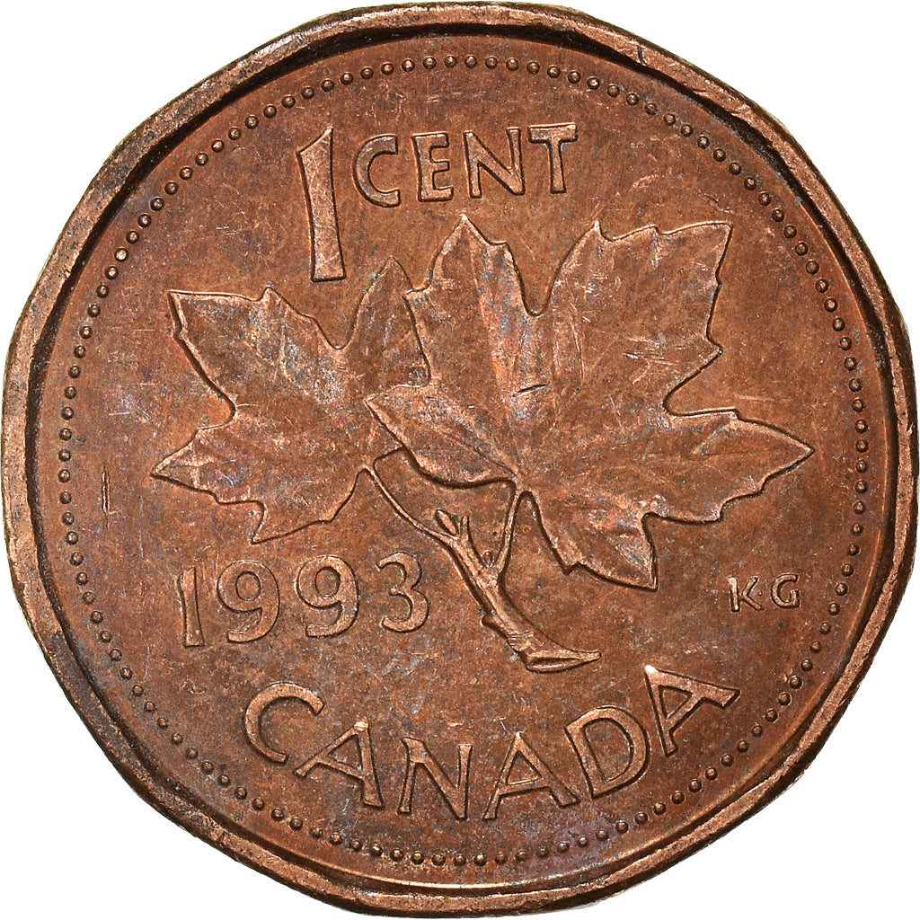Moneta, Canada, Cent, 1993