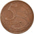 Moneda, Brasil, 5 Centavos, 2009