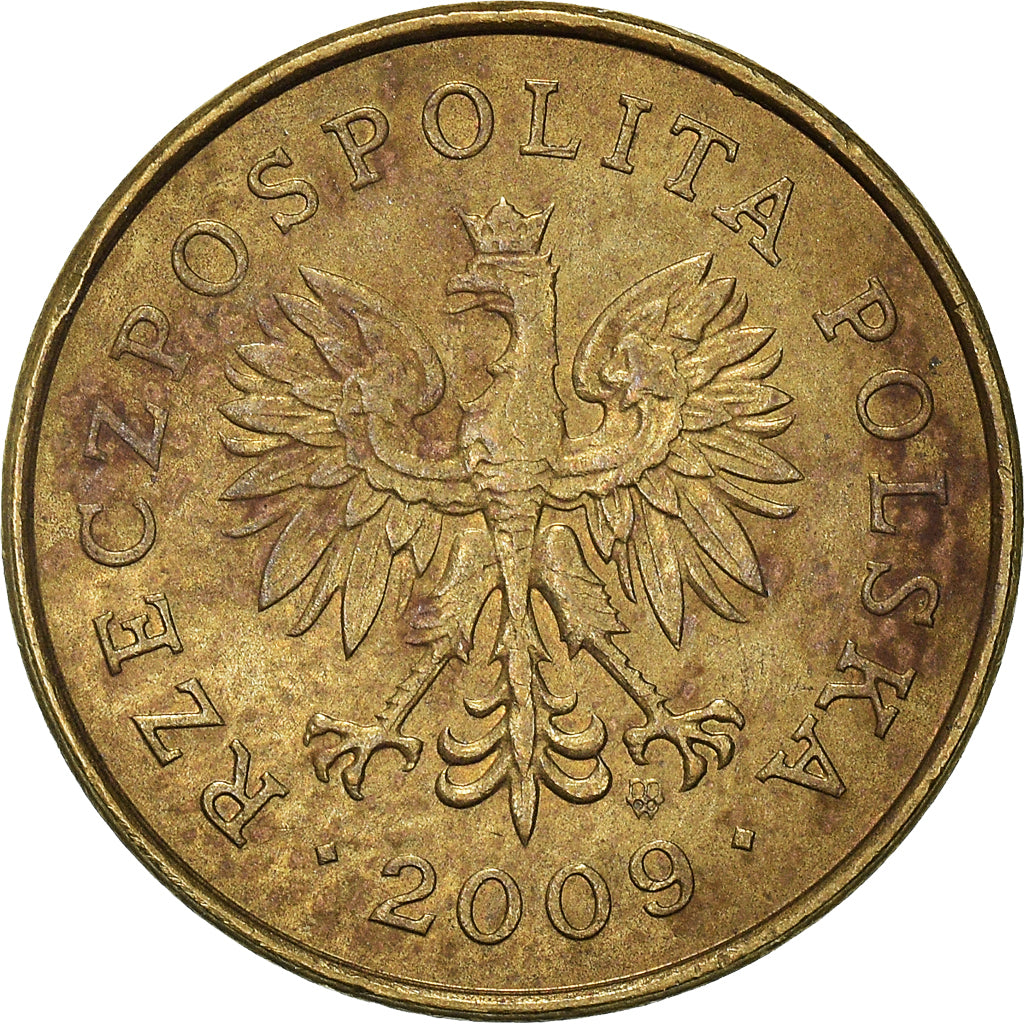 Monnaie, Pologne, 2 Grosze, 2009
