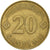 Coin, Latvia, 20 Santimu, 1992