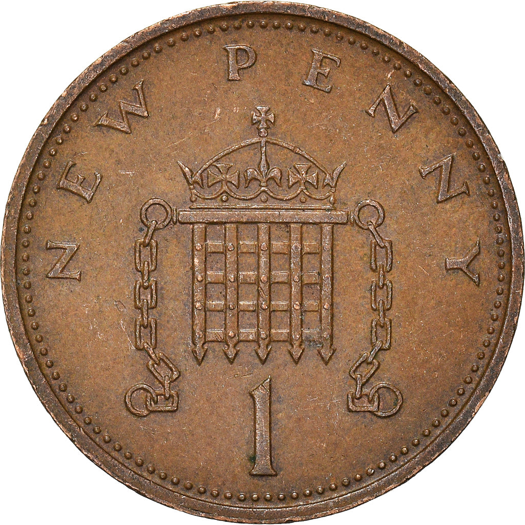 Moneda, Gran Bretaña, New Penny, 1971