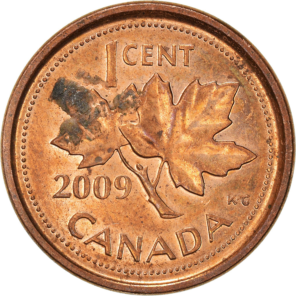 Moneta, Canada, Cent, 2009