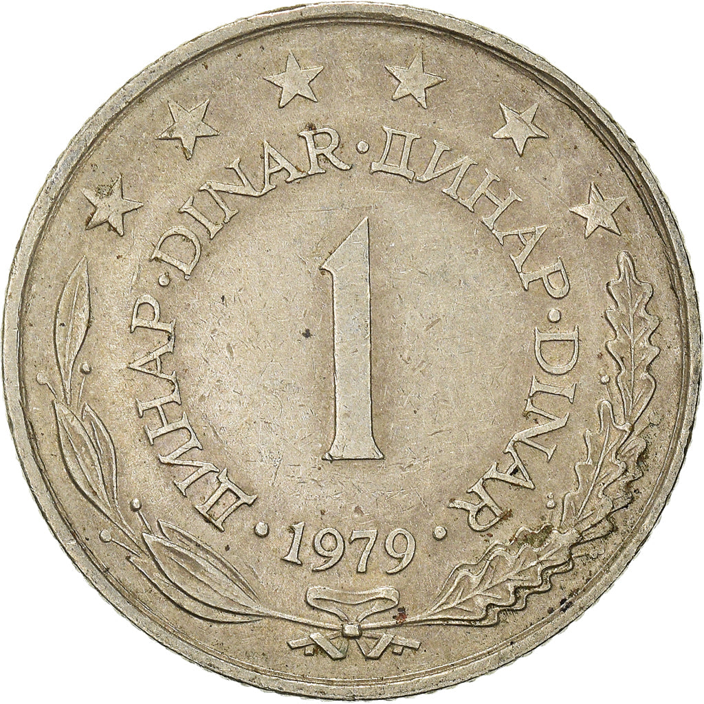 Münze, Jugoslawien, Dinar, 1979