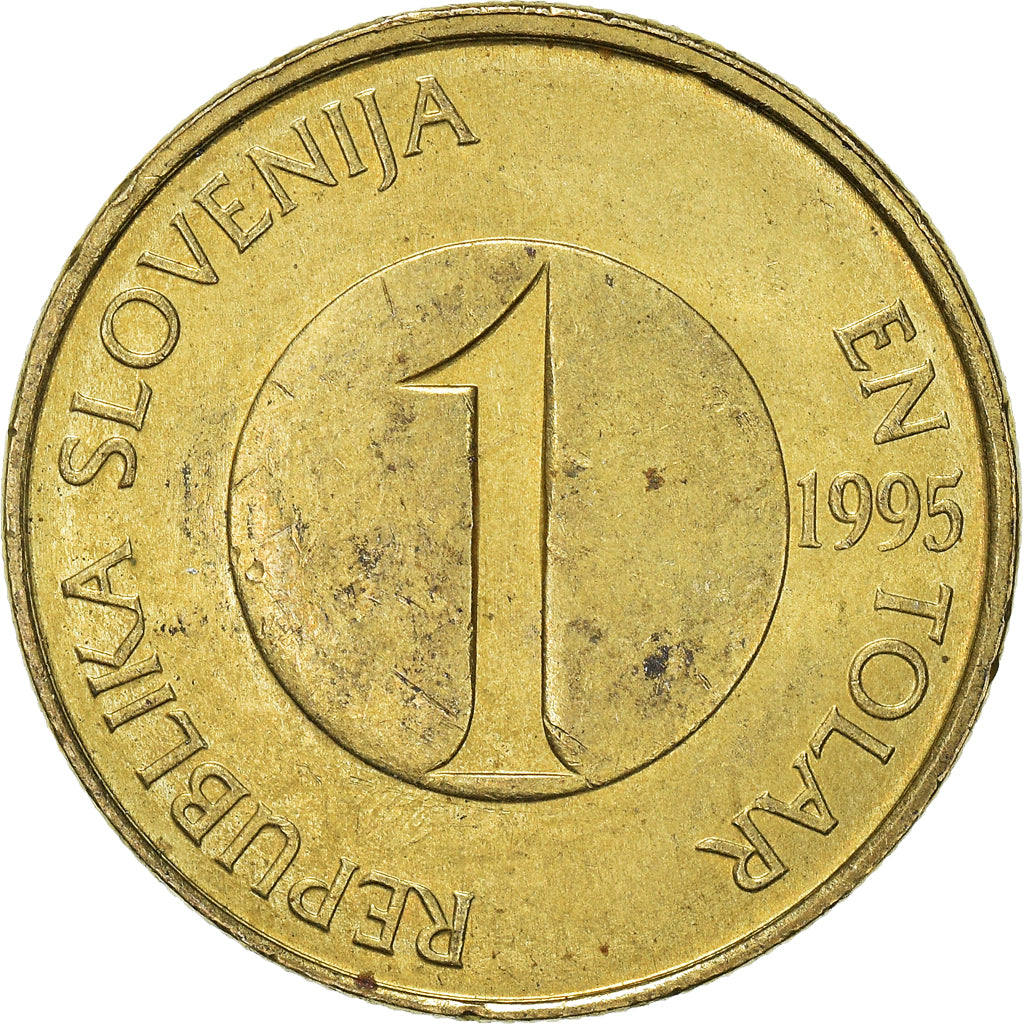 Monnaie, Slovénie, Tolar, 1995