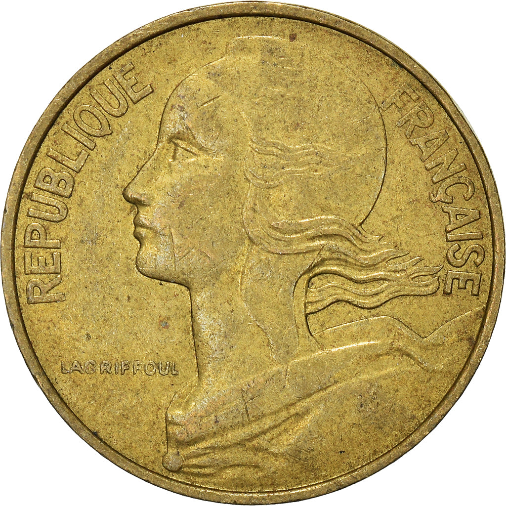 Coin, France, 10 Centimes, 1979