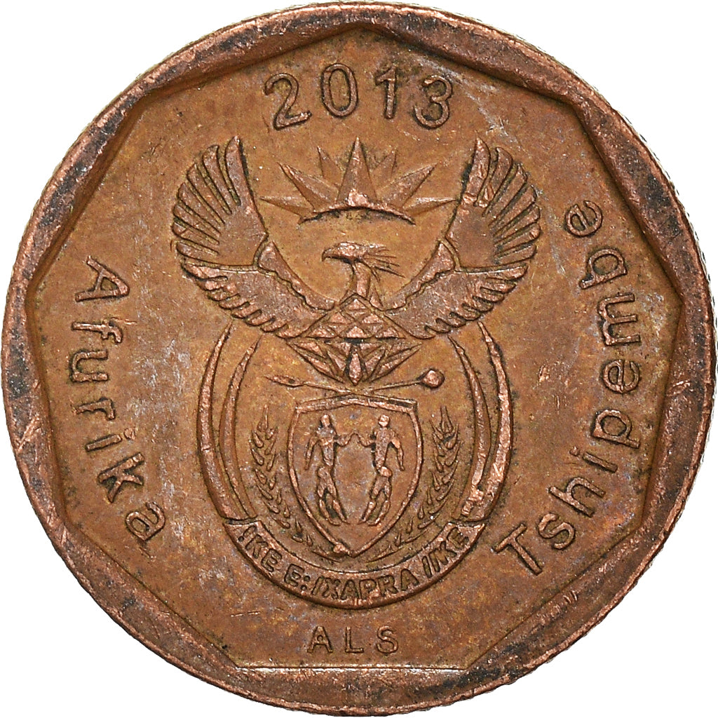 Moneda, Sudáfrica, 10 Cents, 2013