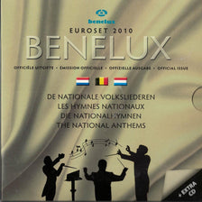 Benelux, Euro Set of 24 coins + 1 token, 2010