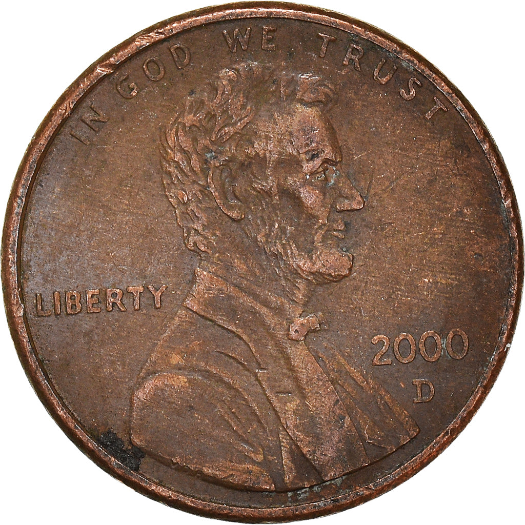 Münze, Vereinigte Staaten, Cent, 2000