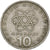 Moneta, Grecia, 10 Drachmai, 1976