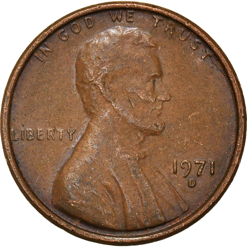 Munten, Verenigde Staten, Cent, 1971