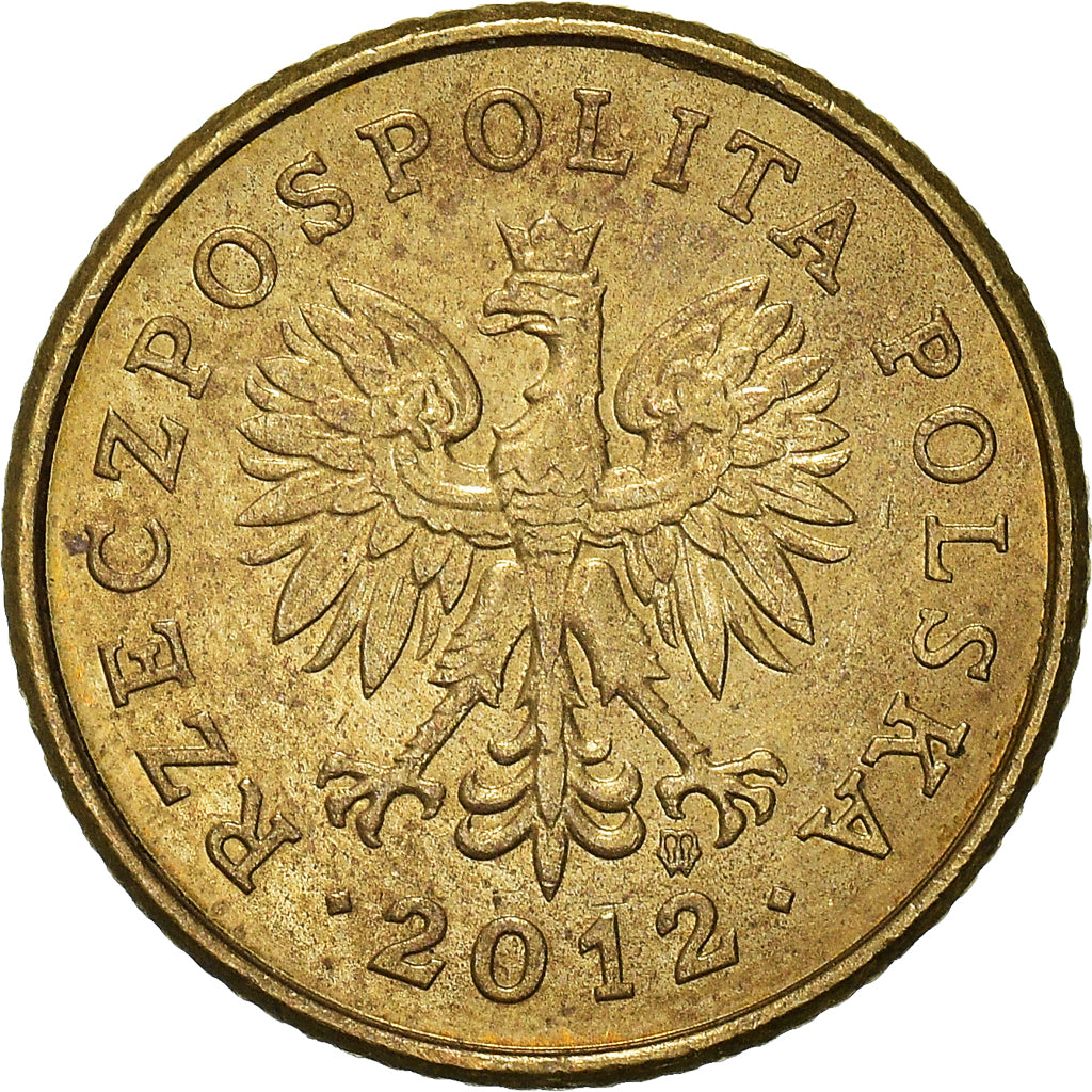 Moneta, Polonia, Grosz, 2012
