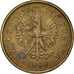 Moneta, Polonia, 5 Groszy, 1999