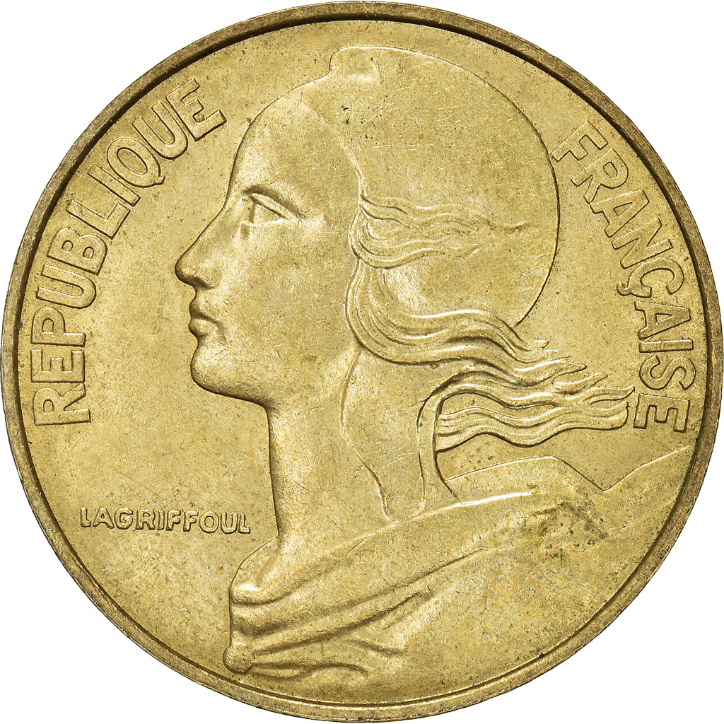Munten, Frankrijk, 20 Centimes, 1982