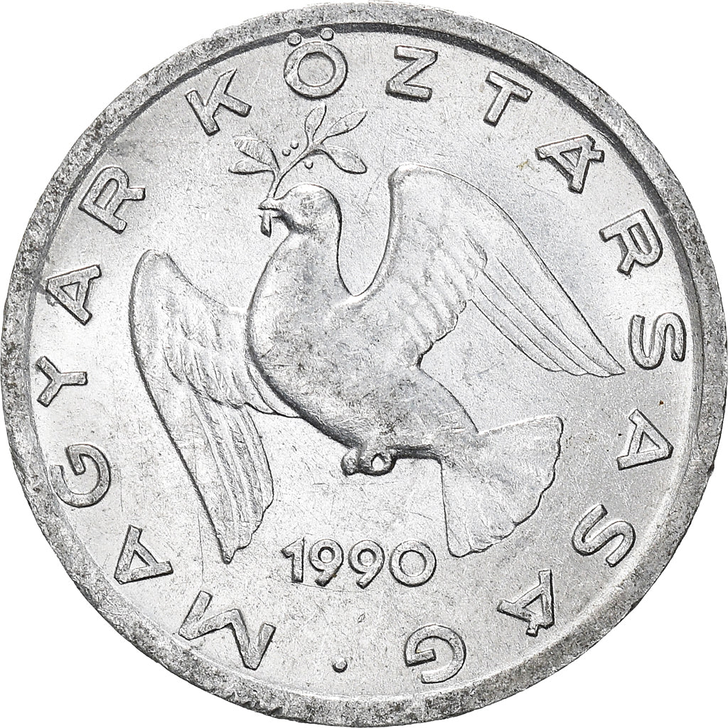 Moneta, Węgry, 10 Filler, 1990
