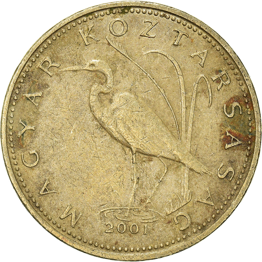 Moeda, Hungria, 5 Forint, 2001