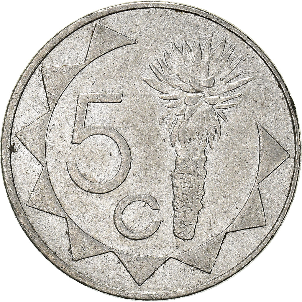 Munten, Namibië, 5 Cents, 1993