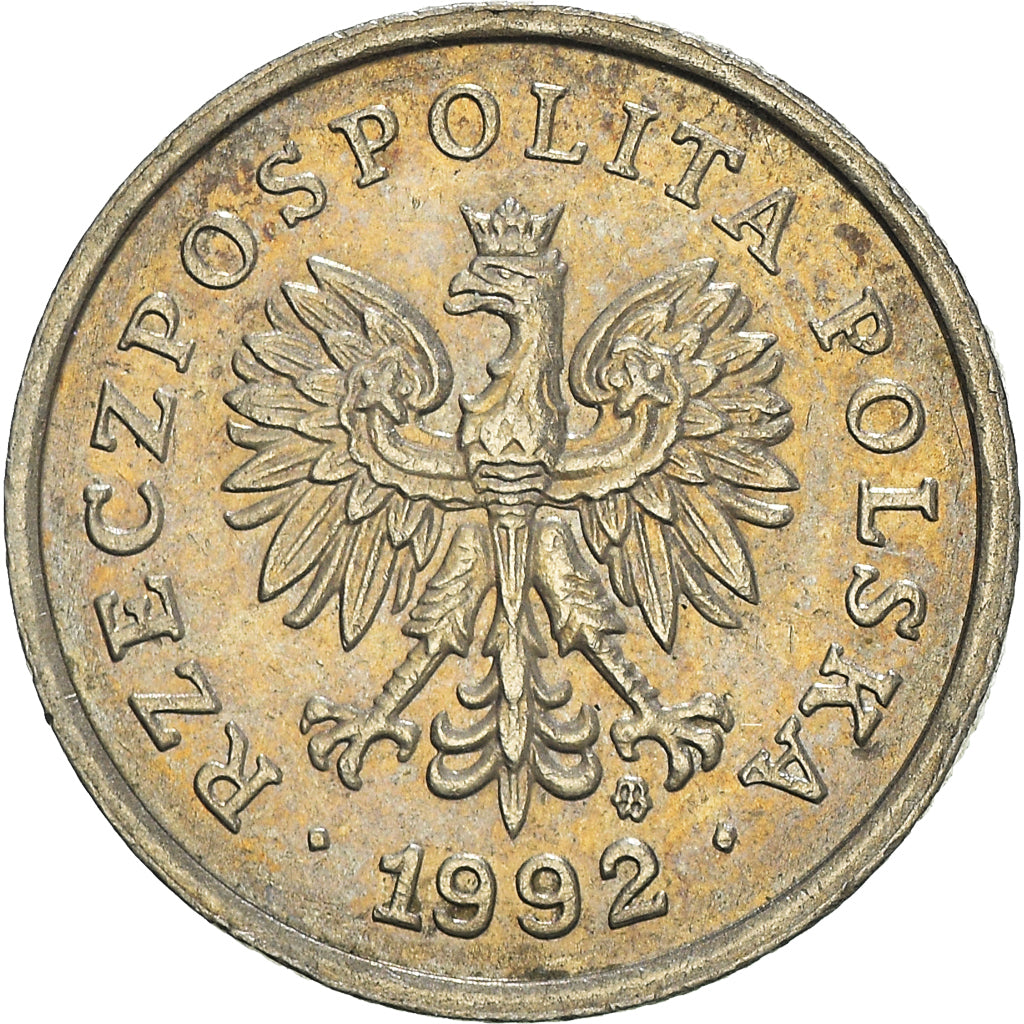 Moneta, Polonia, 20 Groszy, 1992