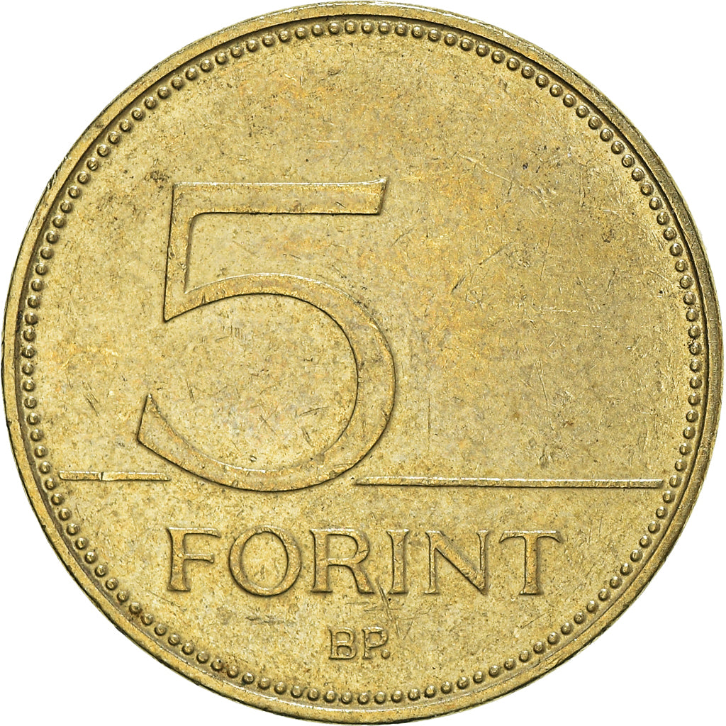 Münze, Ungarn, 5 Forint, 2010