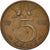 Monnaie, Pays-Bas, 5 Cents, 1966