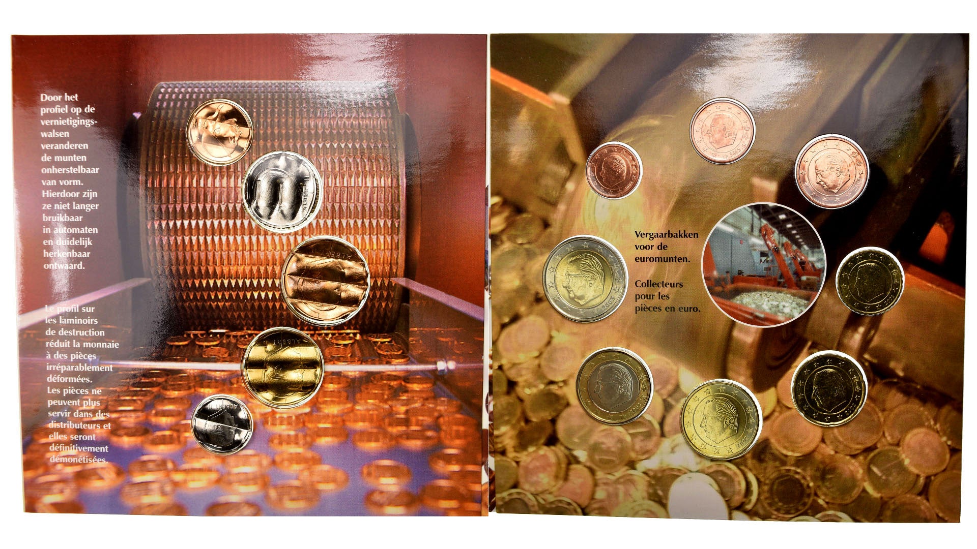 Belgium, Set, 2002, MS(65-70)
