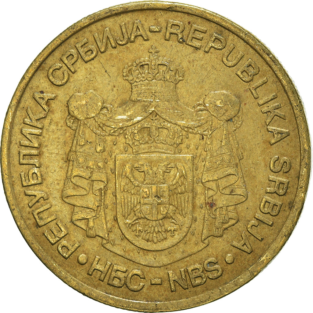 Munten, Servië, 5 Dinara, 2008