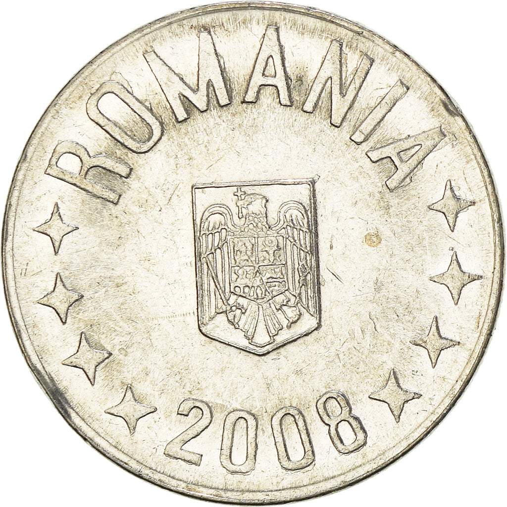 Monnaie, Roumanie, 10 Bani, 2008