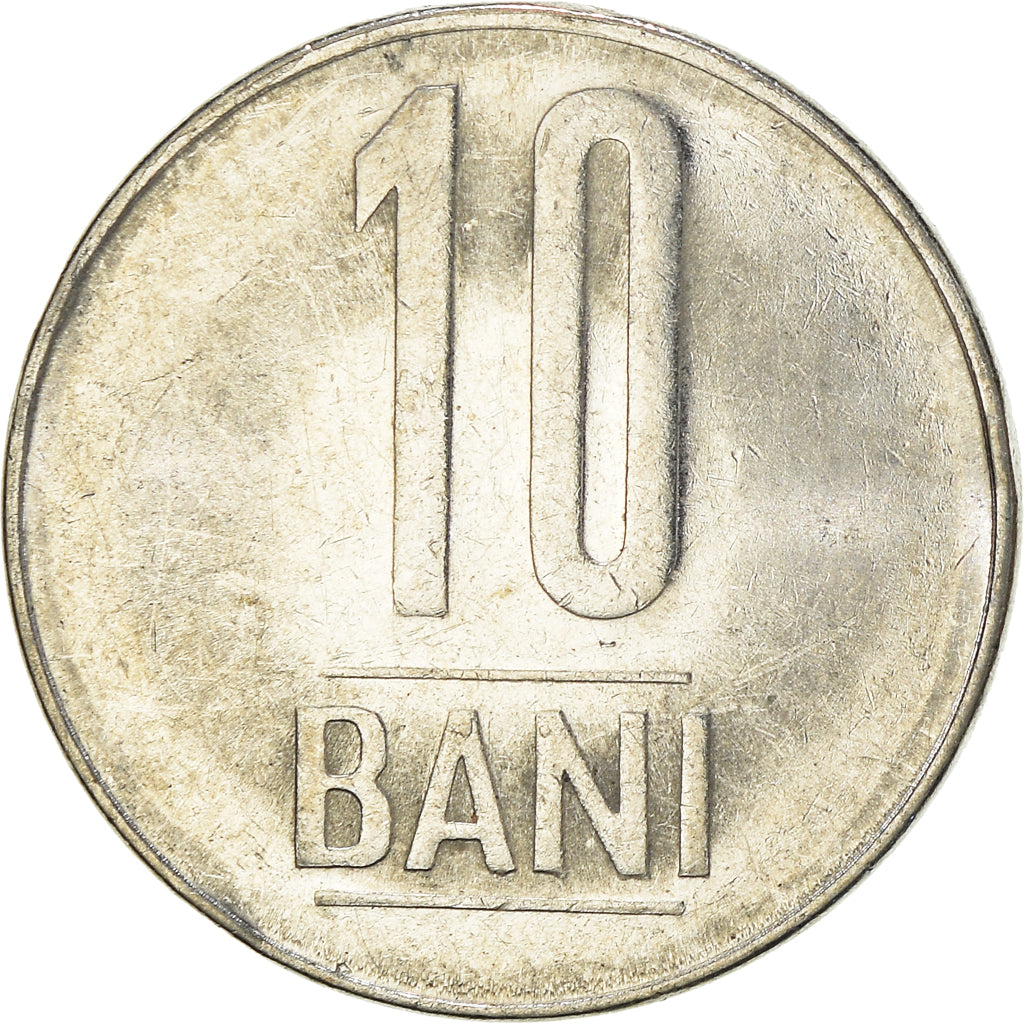 Monnaie, Roumanie, 10 Bani, 2008