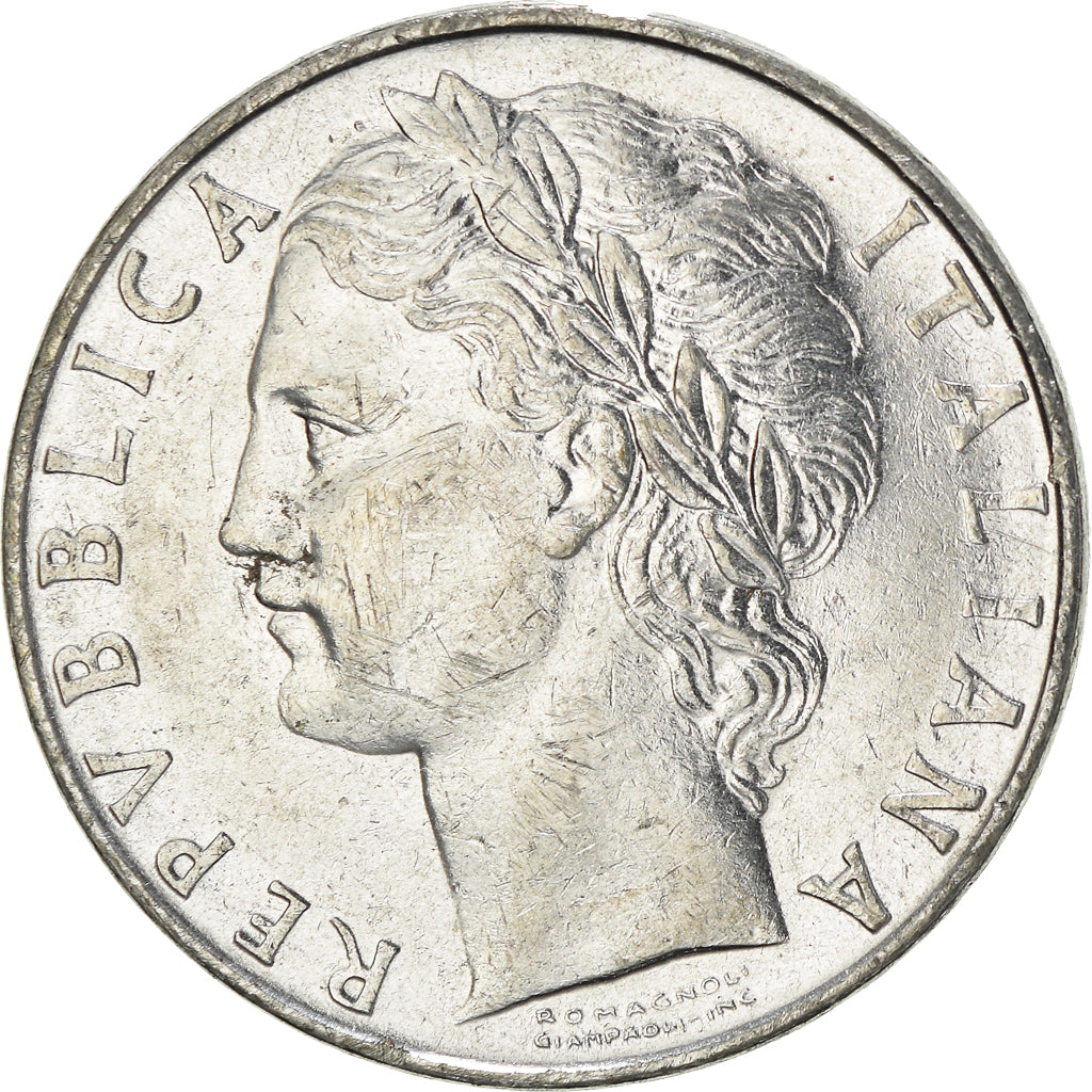 Moneda, Italia, 100 Lire, 1975
