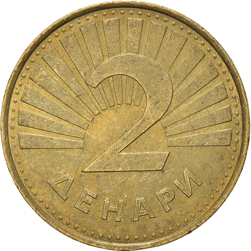 Moneta, Macedonia, 2 Denari, 2001
