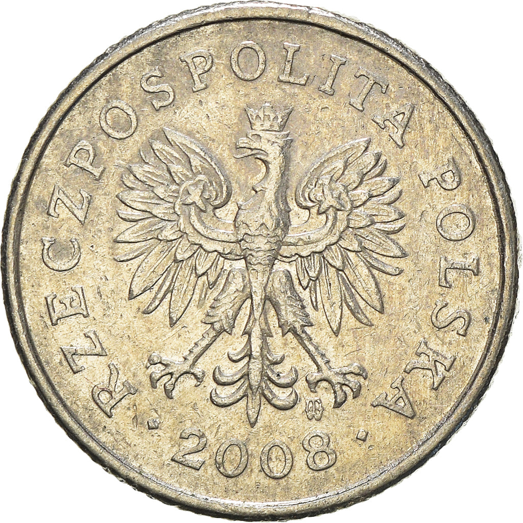 Moneta, Polonia, 20 Groszy, 2008