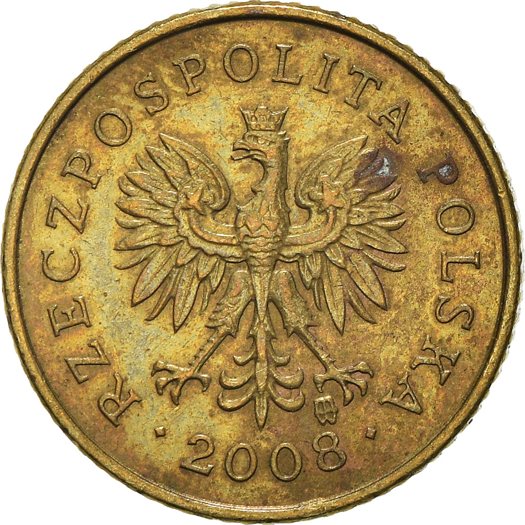 Moeda, Polónia, Grosz, 2008