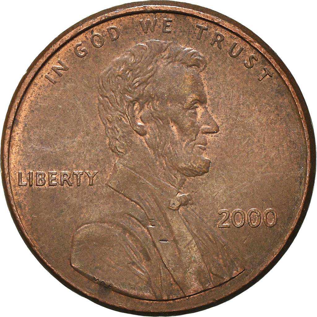 Münze, Vereinigte Staaten, Cent, 2000