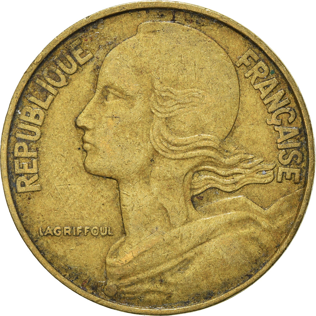 Moneta, Francia, 20 Centimes, 1967