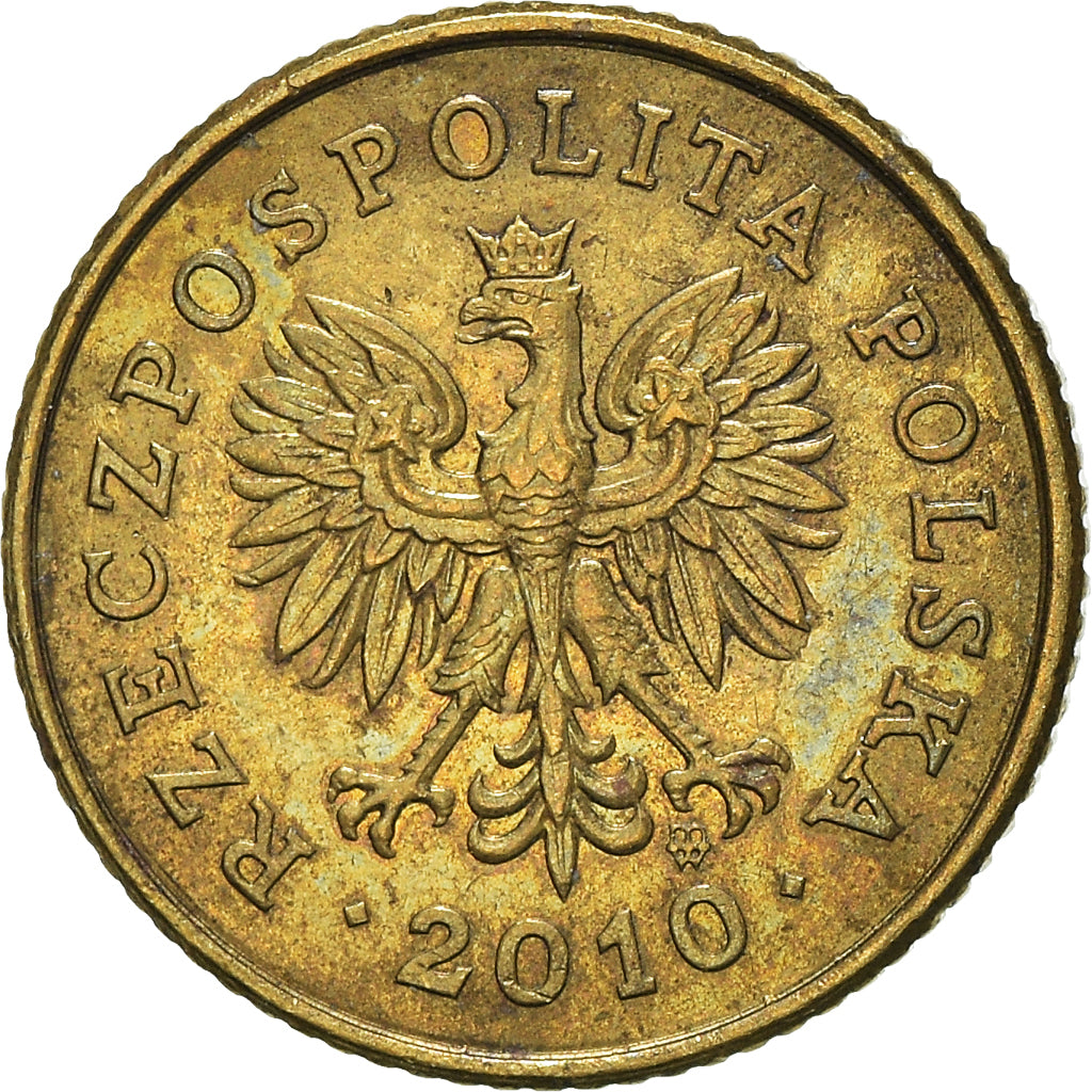 Moneta, Polonia, Grosz, 2010