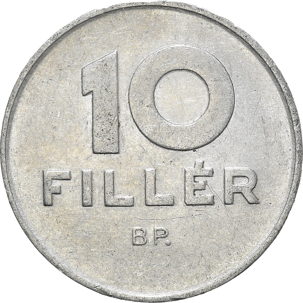Münze, Ungarn, 10 Filler, 1975