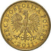 Moneta, Polonia, 2 Grosze, 2011