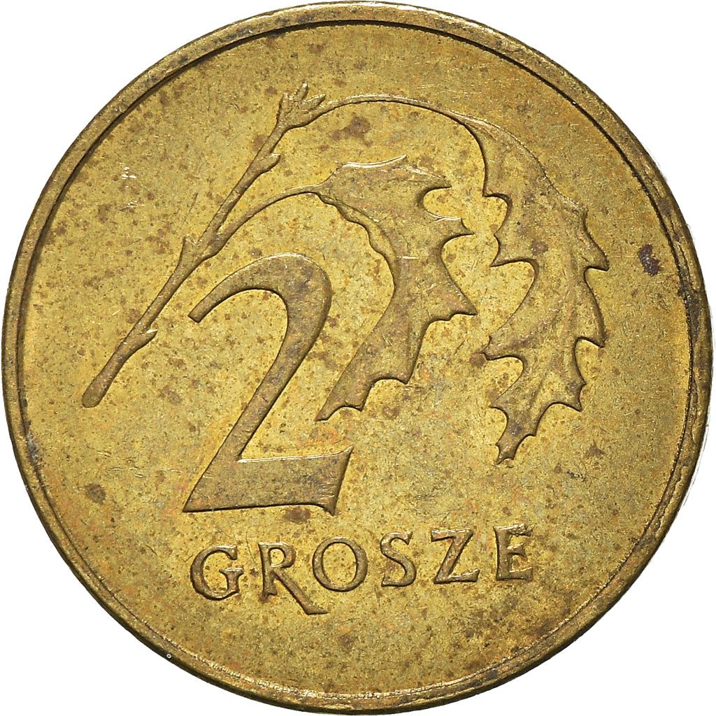 Moneta, Polonia, 2 Grosze, 2011