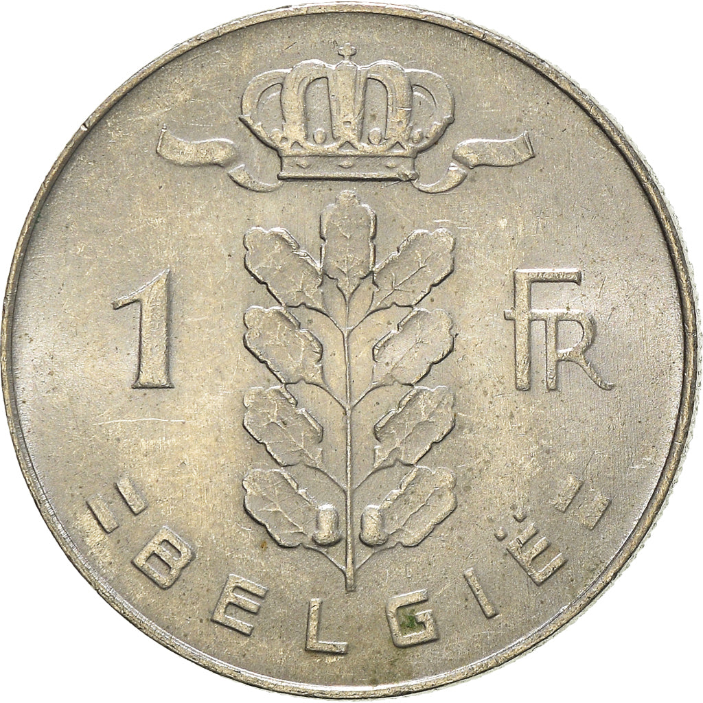 Moneda, Bélgica, Franc, 1975