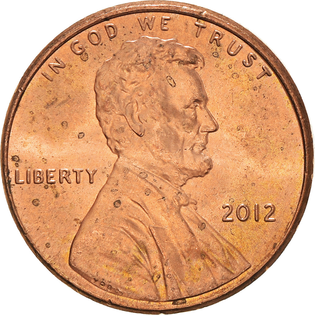 Münze, Vereinigte Staaten, Cent, 2012