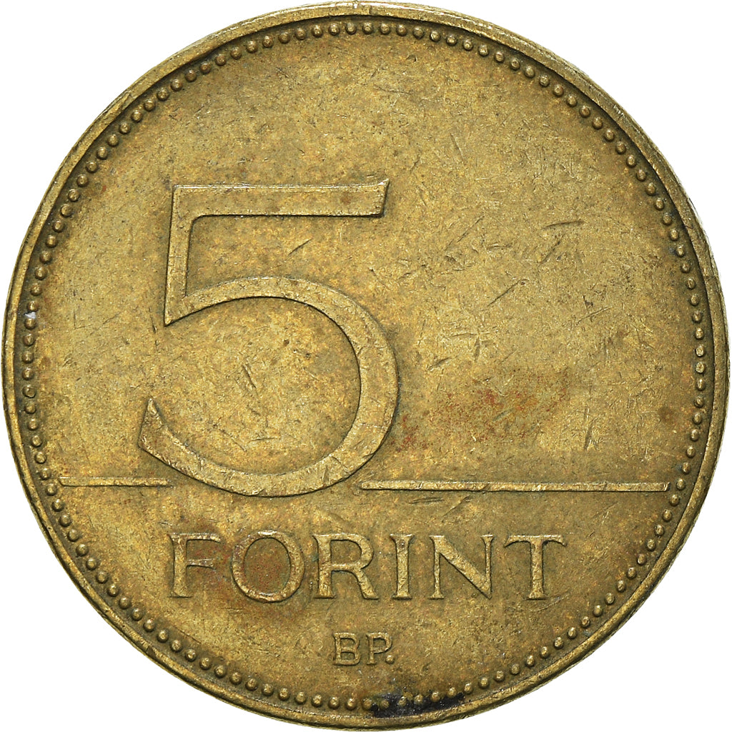 Coin, Hungary, 5 Forint, 1997