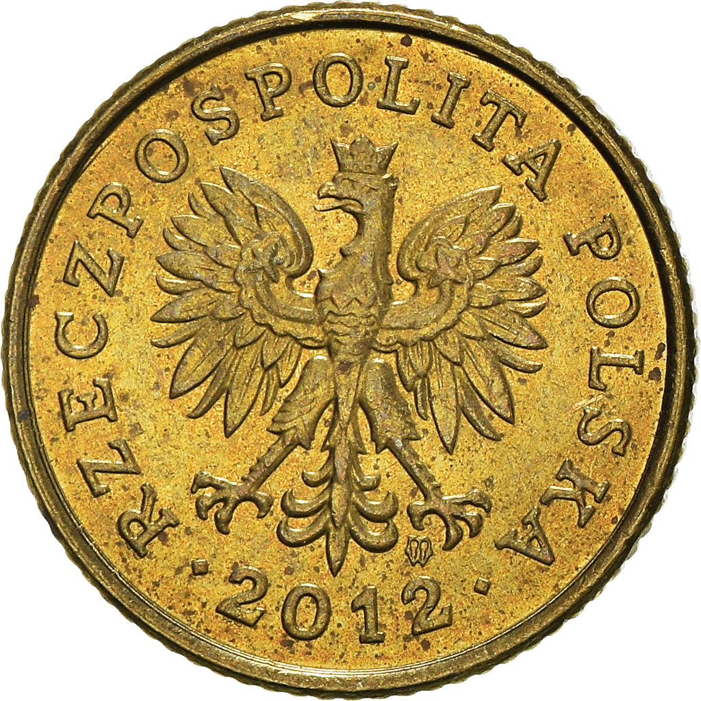 Moneta, Polonia, Grosz, 2012
