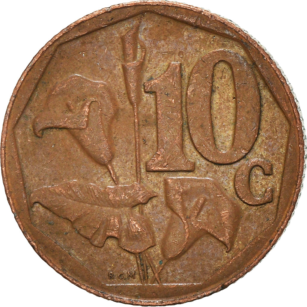 Monnaie, Afrique du Sud, 10 Cents, 2012