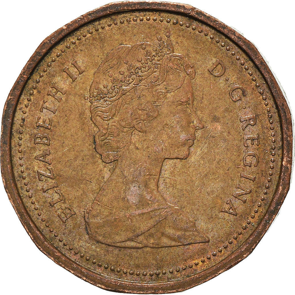 Moneta, Canada, Cent, 1985