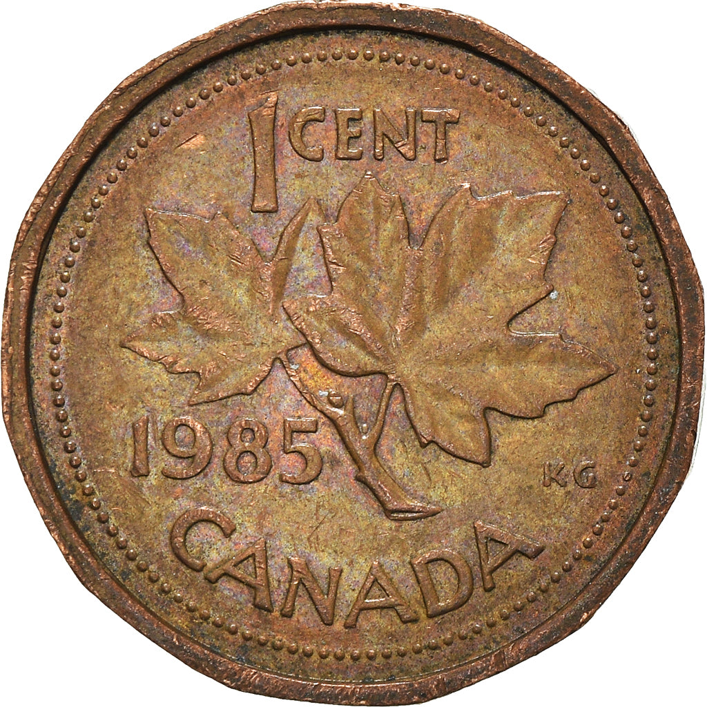 Moneta, Canada, Cent, 1985