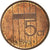 Monnaie, Pays-Bas, 5 Cents, 1993