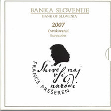 Slovenia, Euro Set of 8 coins , 2007