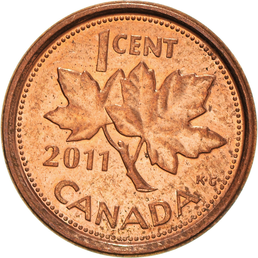 Moneta, Canada, Cent, 2011