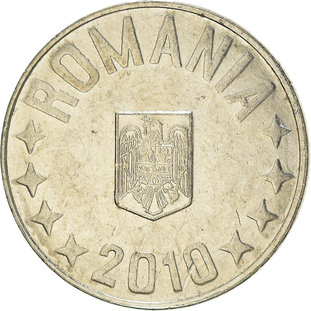 Monnaie, Roumanie, 10 Bani, 2010